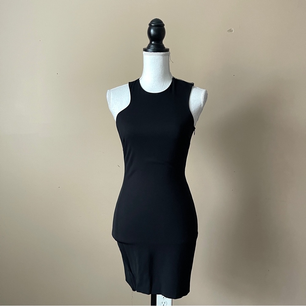 ZARA | Black Sleeveless Cutout Mini Dress Sz XS